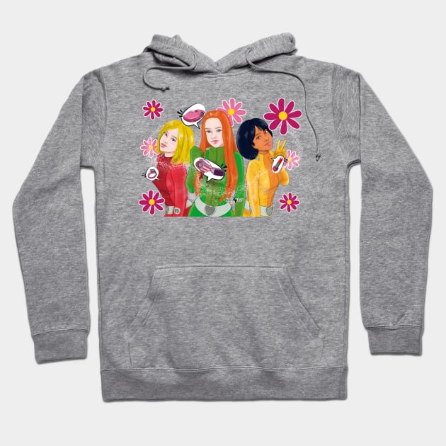 totally spies Hoodie by kakunat